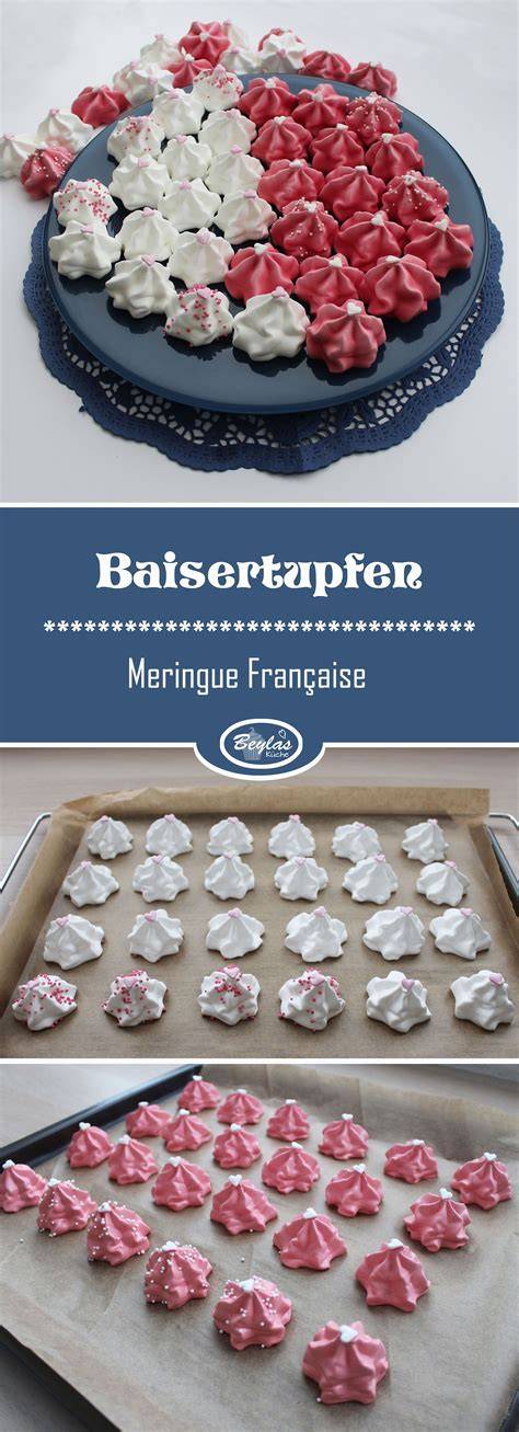 Meringue-Boden und Baisertupfen: Schritt-für-Schritt Herstellung