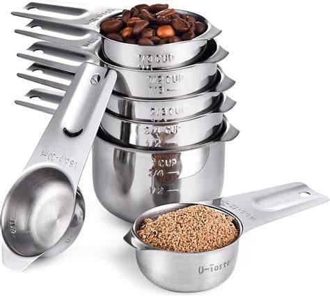 Messbecher mit Markierungen für 1/2, 1/3, 1/4 Cup