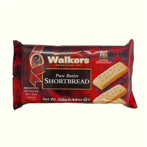 Metalldosen mit Walkers Shortbread als Geschenk