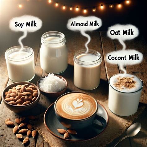 Milchalternativen für Latte Macchiato: Tabelle und Vergleich
