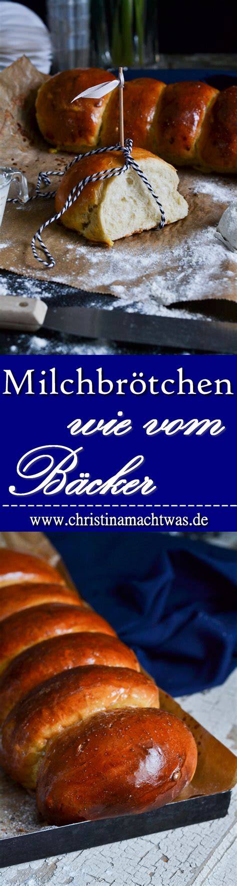 Milchbrötchen frisch aus dem Ofen