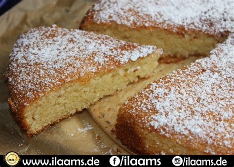 Milchmädchen Kuchen Rezept Seitenansicht mit Cremeschichten