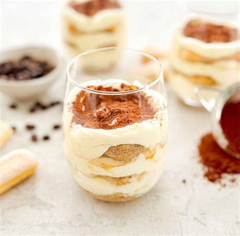 Milchschnitte Tiramisu im Glas