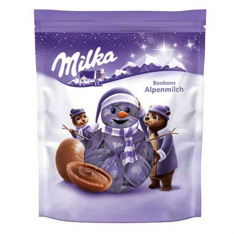 Milka Alpenmilch Schokolade mit bunten Smarties