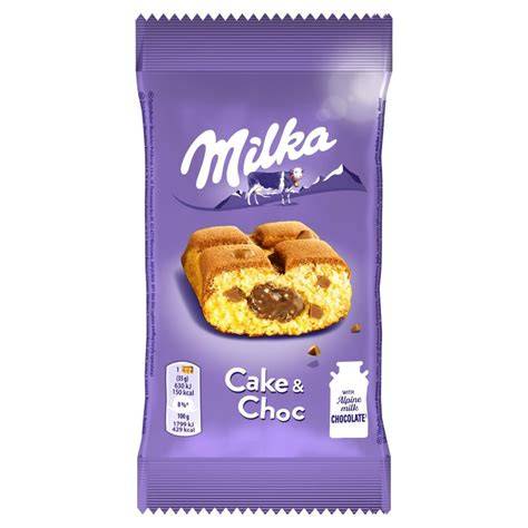 Milka Cake & Choc einzeln verpackte Mini-Kuchen
