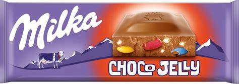 Milka Choco Jelly Tafel Vorderseite
