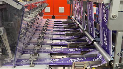 Milka Fabrik, Produktion und historische Markenikonen