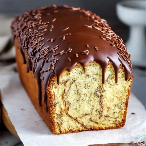 Milka Kuchen mit Schokoladensahne und Schokostreuseln