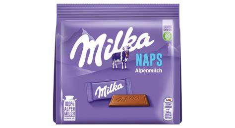 Milka Naps als Snack zum Kaffee