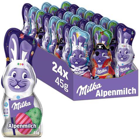 Milka Osterschokolade und Sortimentübersicht