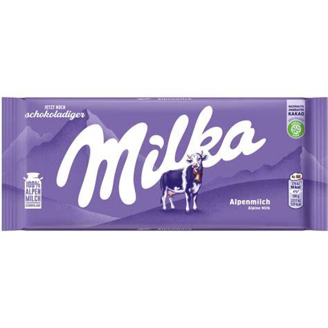 Milka Popcorn Schokolade, Tafel mit zartschmelzender Milchschokolade und Popcornstückchen