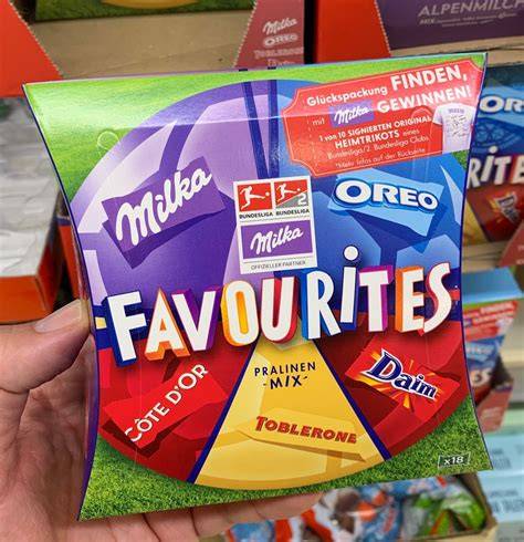 Milka Produktvielfalt mit Co-Branding (Oreo, Daim)