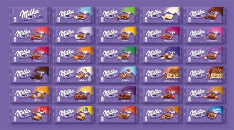 Milka Schokoladensorten Übersicht