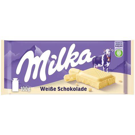 Milka weiße Schokolade mit Cappuccino-Geschmack - Produktverpackung