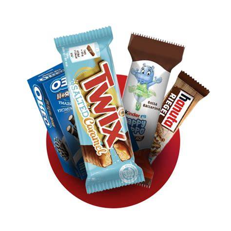 Milka-Produktpalette: Tafeln, Riegel, Pralinen