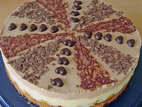 Milky Way Torte angeschnitten