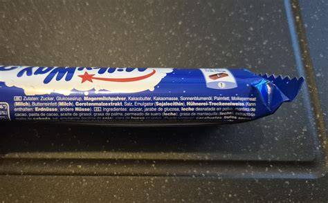 Milky Way Zutaten und Nährwerttabelle