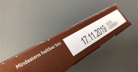 Mindesthaltbarkeitsdatum Schokolade Erklärung