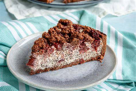 Mineralwasserkuchen mit Streuseln und Schokolade
