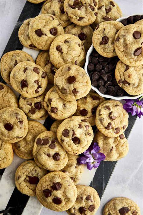 Mini Chocolate chip Cookies im Glas