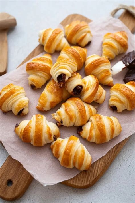 Mini Croissants: verschiedene Füllungsvarianten