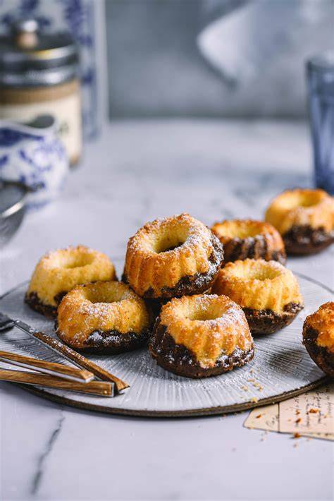 Mini Marmor Gugelhupf Stücke