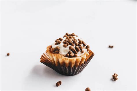 Mini Schoko Streusel auf Cupcake