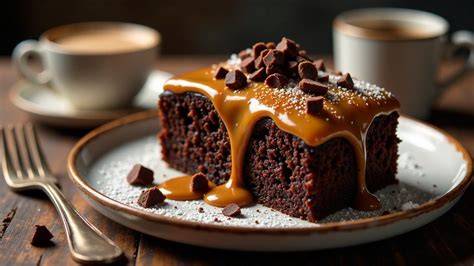 Mini Schoko-Karamell-Kuchen: Zubereitung und Schichttechnik