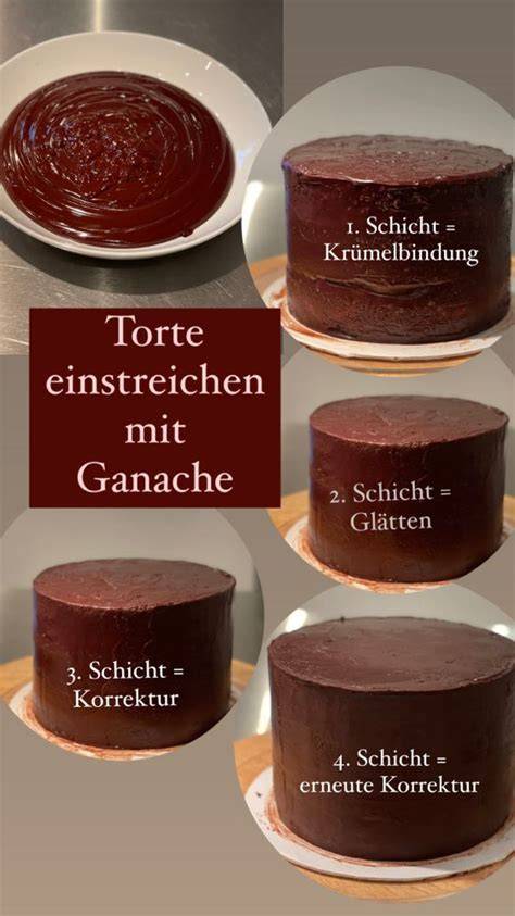 Mini Wallace Torte Grundform und Ganache