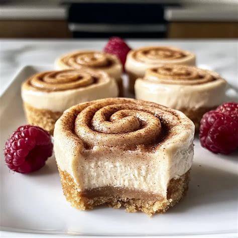 Mini Zimtschnecken Cheesecakes
