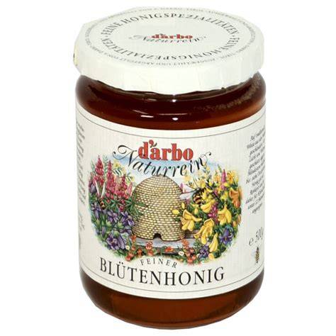 Mini-Gläschen Darbo Blütenhonig, Produktfoto