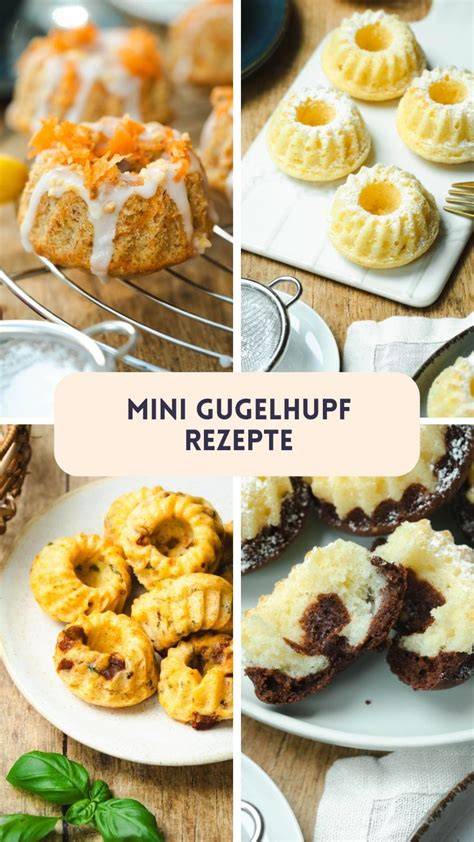 Mini-Gugelhupf marmoriert