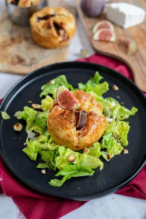 Mini-Guglis aus Bohnenteig mit Feigen und Schokolade