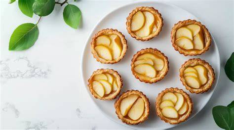 Mini-Muffins und Tartelettes auf einem Teller