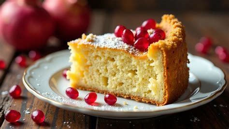 Mini-Schokotorte mit Granatapfelkernen