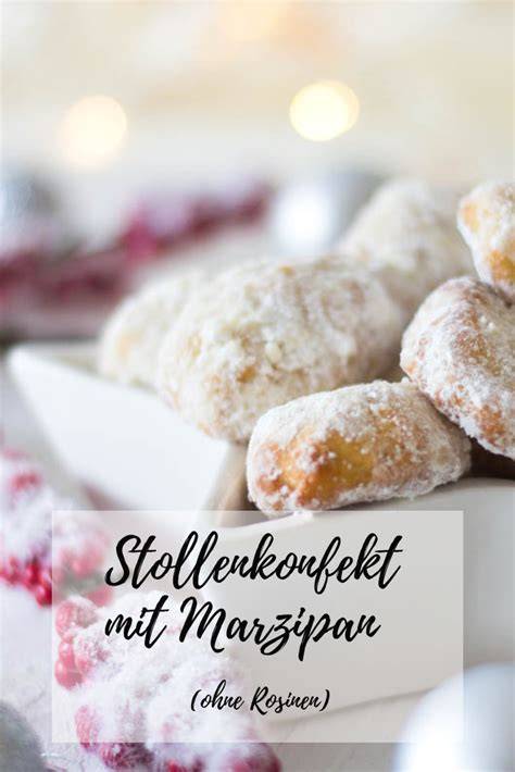 Mini-Stollenkonfekt mit Marzipan: Perfektes Geschenk & Gebäck für Advent und Weihnachten