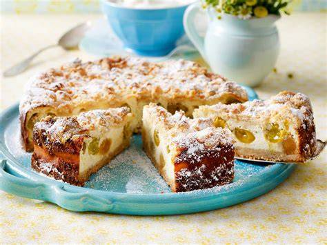 Mirabellenkuchen als Blechkuchen