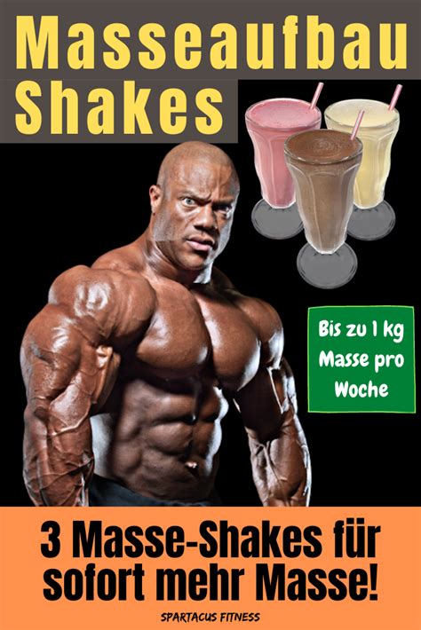 Mischbarkeit und Textur eines für den Masseaufbau geeigneten Shakes