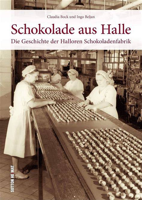 Mitarbeiter:innen in der historischen Hachez-Schokoladenfabrik