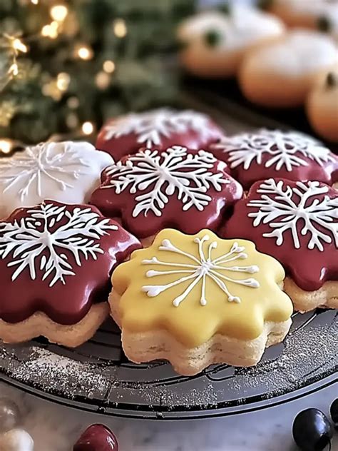Moderne österreichische Weihnachtskeks-Kreationen