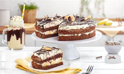 Moderne Kuchenvielfalt nach Dr. Oetker, Torten und Trendgebäck einladend arrangiert