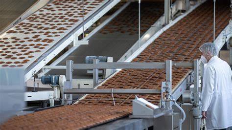 Moderne Lebkuchenproduktion