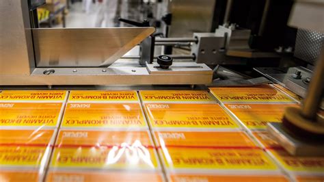 Moderne Marzipanproduktion und neue Verpackungslinie bei Niederegger