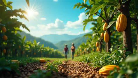 Moderne Pralinen-Produktion und nachhaltiger Kakaoanbau