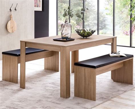 Modernes Esszimmer mit Sonoma Eiche Trüffel Esstisch