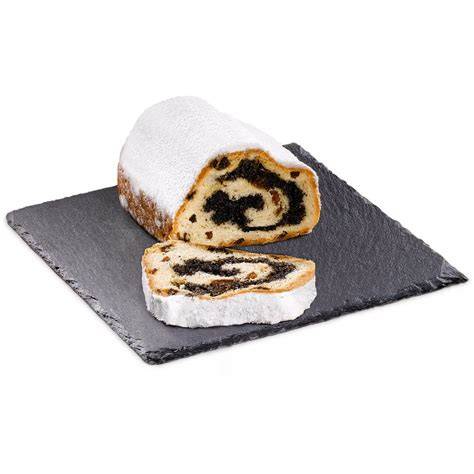 Mohnfüllung mit Rosinen und Zitronenschale