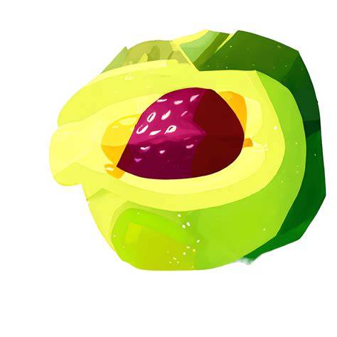 Monkfruit Frucht, ganze und aufgeschnittene Frucht zur Veranschaulichung