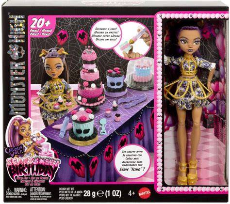Monster High Kuchen Buffet für Kinderparty
