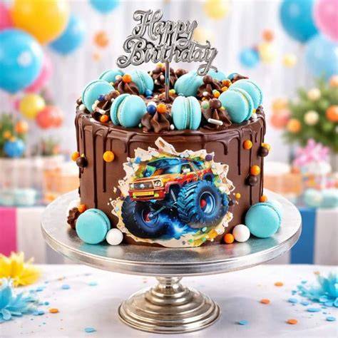Monster Truck Torte mit 