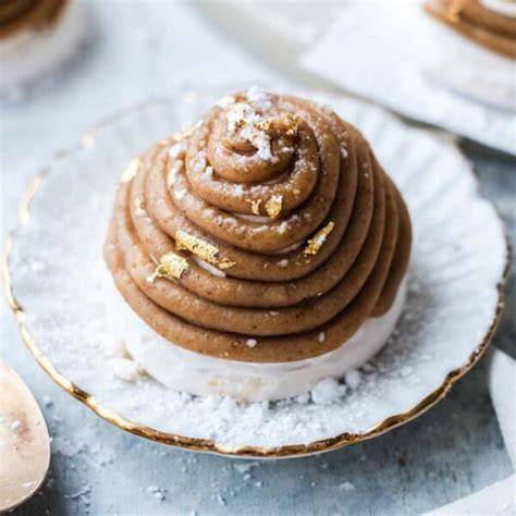 Mont Blanc inspired Maronen Dessert